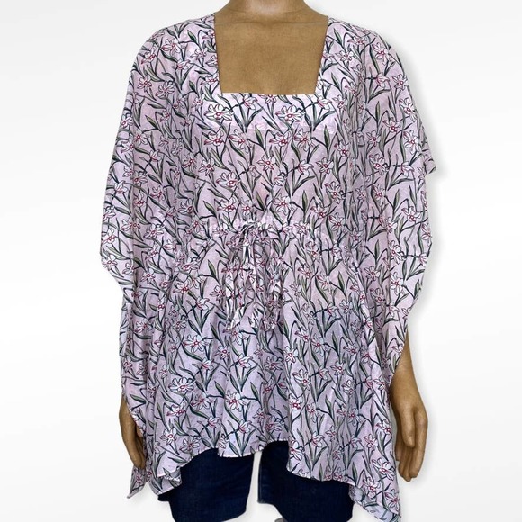 Morgan Lane Swimsuit Coverup in Tina Floral Size Small - Picture 3 of 12